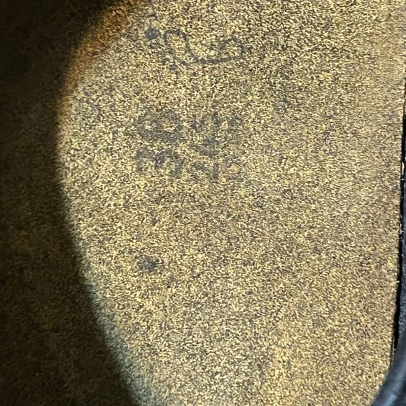 Birkenstock QO 500 NL Black Leather Non Slip Sneakers EU 38 US 7.5 - Picture 12 of 16